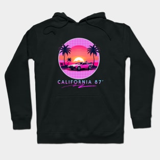 CALIFORNIA 87 80S RETRO STYLE Hoodie